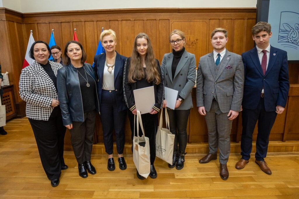Finał Konkursu Wiedzy o Samorządzie Terytorialnym, fot. Mikołaj Kuras dla UMWKP