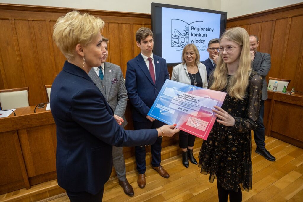 Finał Konkursu Wiedzy o Samorządzie Terytorialnym, fot. Mikołaj Kuras dla UMWKP
