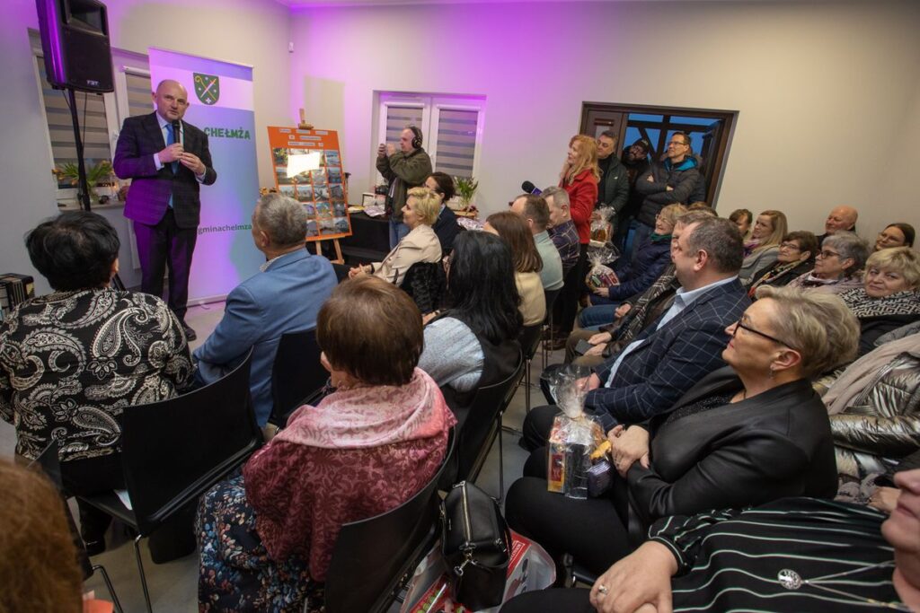 Otwarcie świetlicy wiejskiej w Bogusławkach, fot. Mikołaj Kuras dla UMWKP