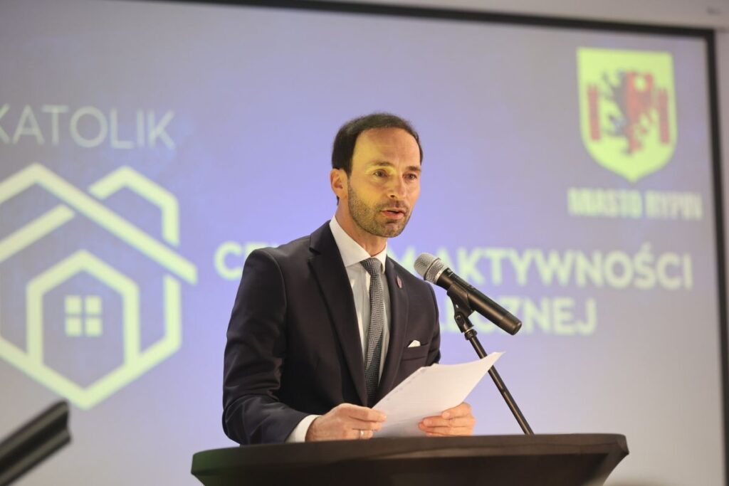 Otwarcie Centrum Aktywności Społecznej Katolik w Rypinie, fot. Mikołaj Kuras dla UMWKP