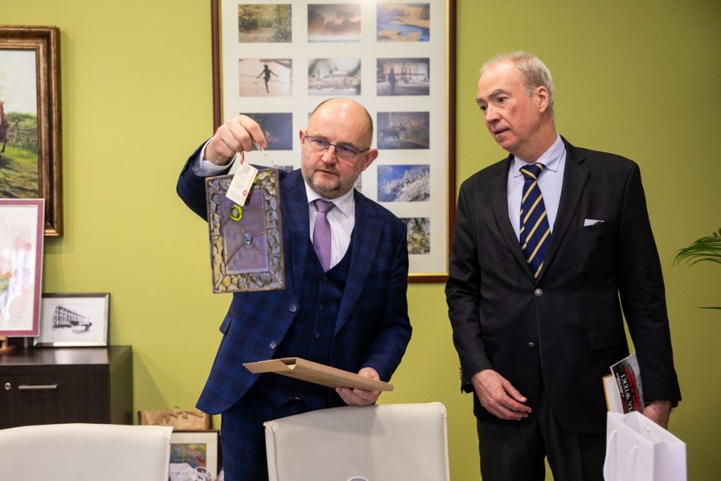 Wizyta ambasadora Francji, fot. Andrzej Goiński/UMWKP