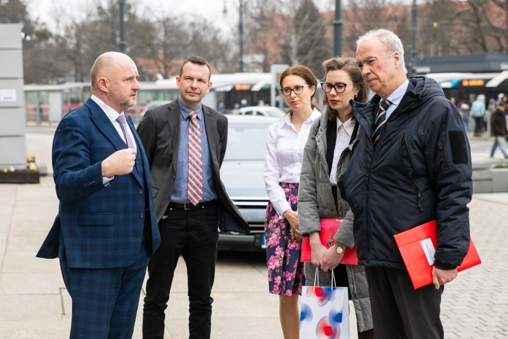 Wizyta ambasadora Francji, fot. Andrzej Goiński/UMWKP