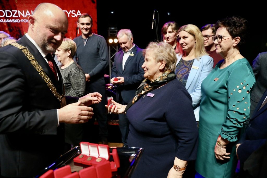 Uroczystość wręczenia odznak dla sołtysów z Kujawsko-Pomorskiego, fot. Andrzej Goiński/UMWKP