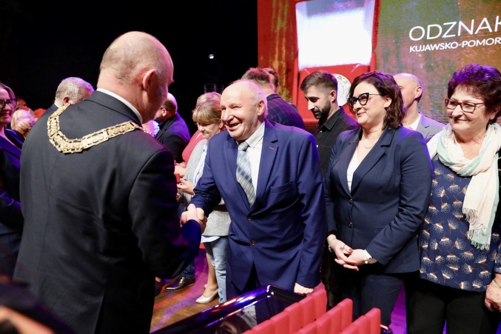 Uroczystość wręczenia odznak dla sołtysów z Kujawsko-Pomorskiego, fot. Andrzej Goiński/UMWKP