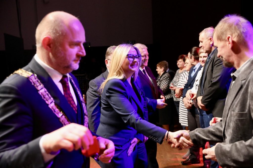 Uroczystość wręczenia odznak dla sołtysów z Kujawsko-Pomorskiego, fot. Andrzej Goiński/UMWKP