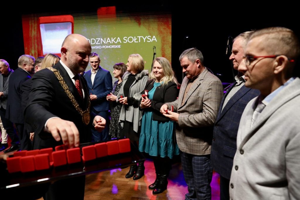 Uroczystość wręczenia odznak dla sołtysów z Kujawsko-Pomorskiego, fot. Andrzej Goiński/UMWKP