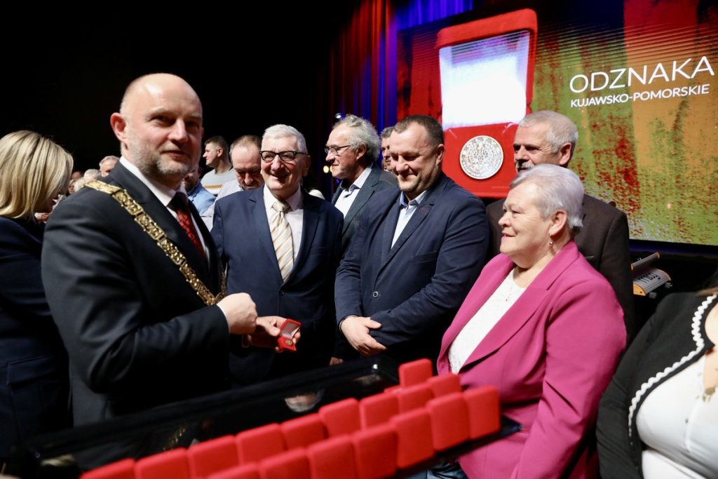 Uroczystość wręczenia odznak dla sołtysów z Kujawsko-Pomorskiego, fot. Andrzej Goiński/UMWKP