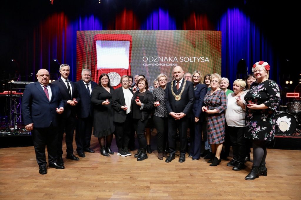 Uroczystość wręczenia odznak dla sołtysów z Kujawsko-Pomorskiego, fot. Andrzej Goiński/UMWKP