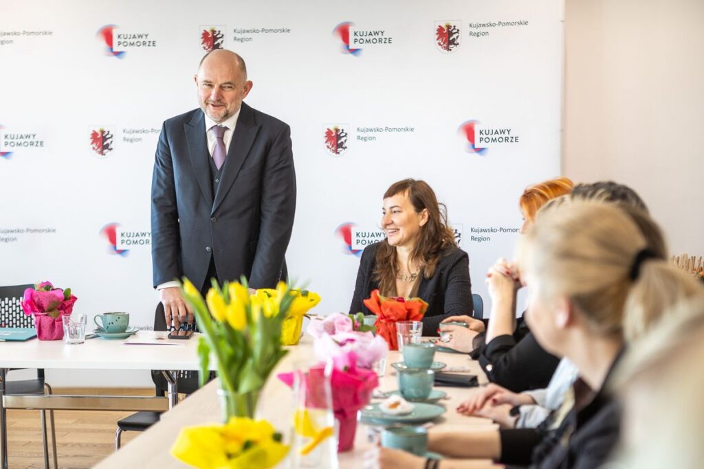 Spotkanie z okazji Dnia Kobiet, fot. Szymon Zdziebło/tarantoga.pl dla UMWKP