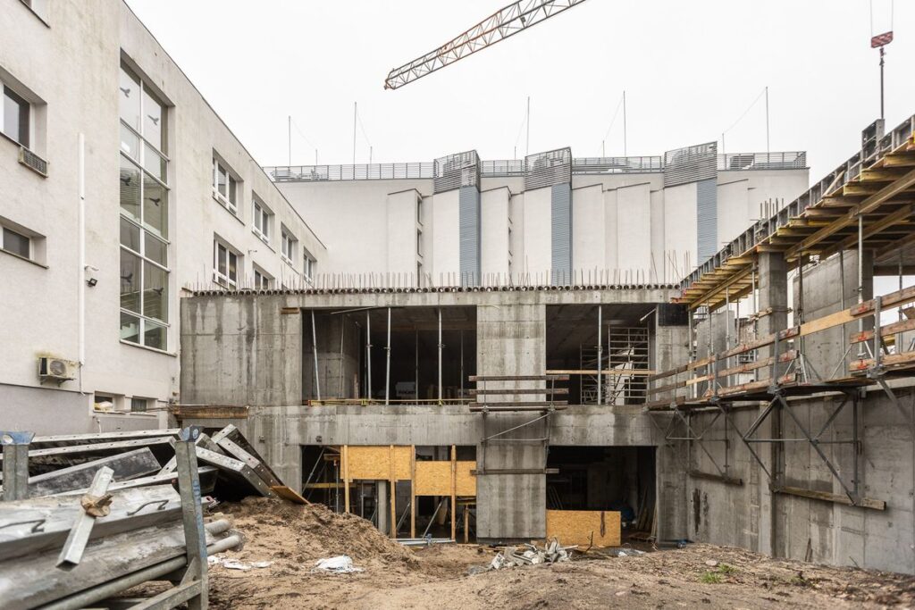 Rozbudowa Książnicy Kopernikańskiej fot. Szymon Zdziebło/tarantoga.pl dla UMWKP