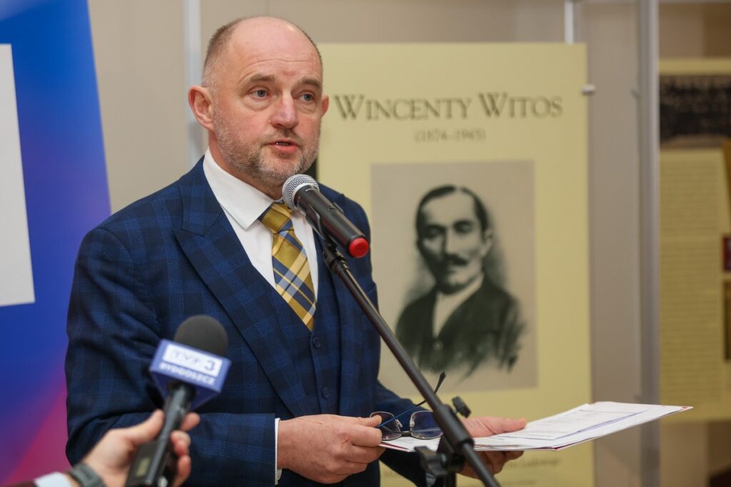 Otwarcie wystawy "Wincenty Witos 1864-1945”, fot. Mikołaj Kuras dla UMWKP