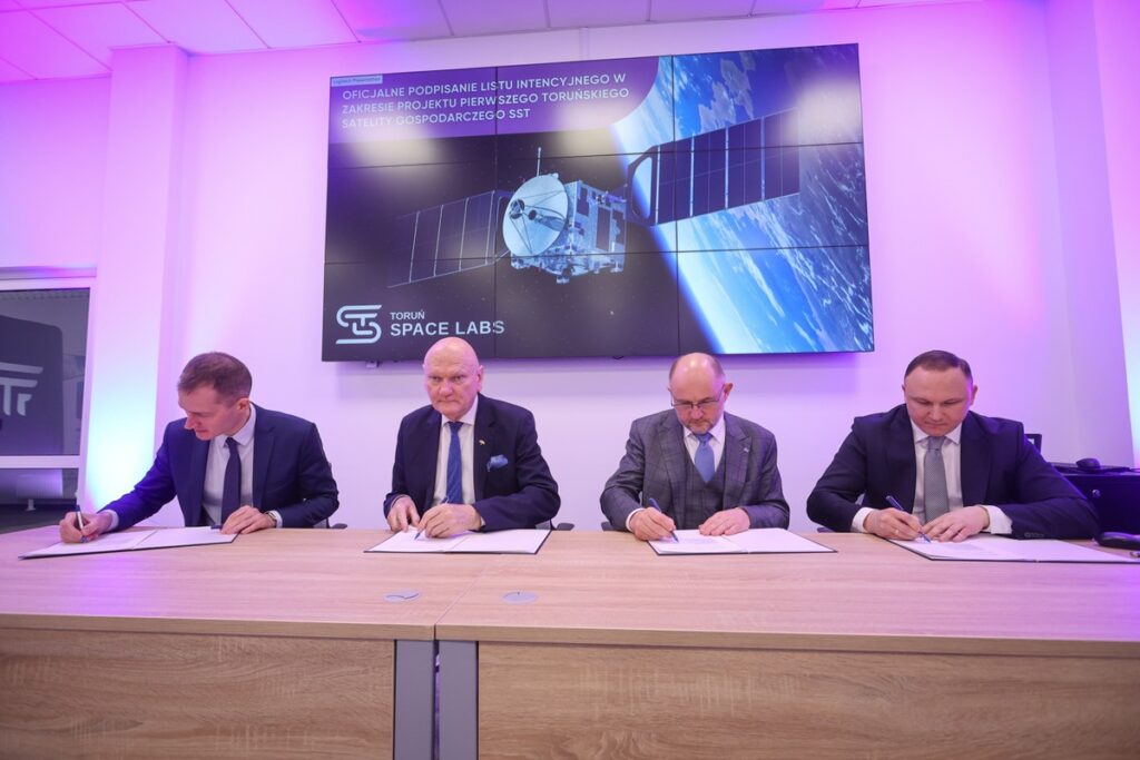 Otwarcie Toruń Space Labs i podpisanie listu intencyjnego, fot. Mikołaj Kuras dla UMWKP
