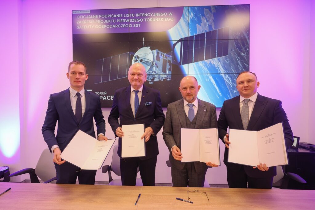 Otwarcie Toruń Space Labs i podpisanie listu intencyjnego, fot. Mikołaj Kuras dla UMWKP