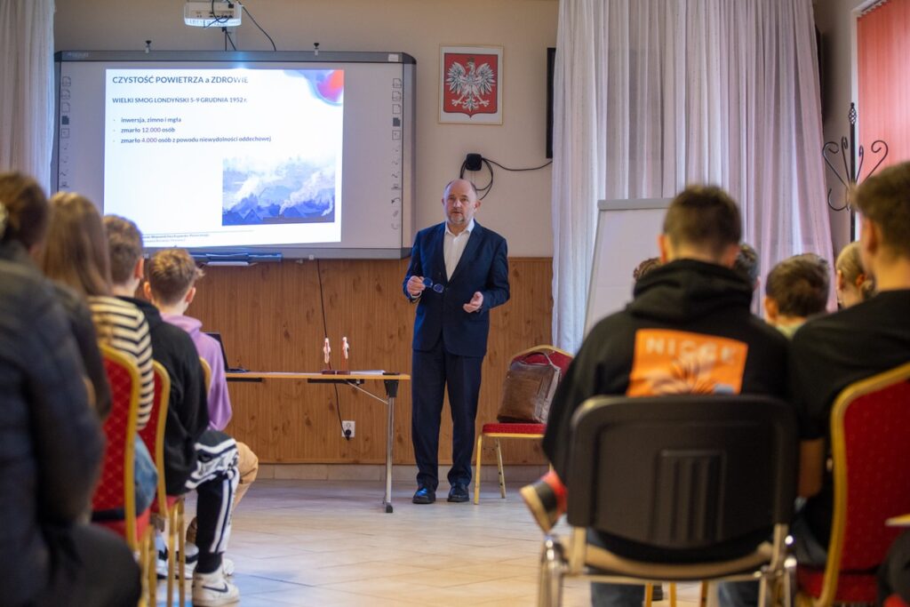 Lekcja w Grubnie, fot. Mikołaj Kuras dla UMWKP