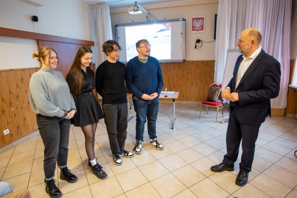 Lekcja w Grubnie, fot. Mikołaj Kuras dla UMWKP