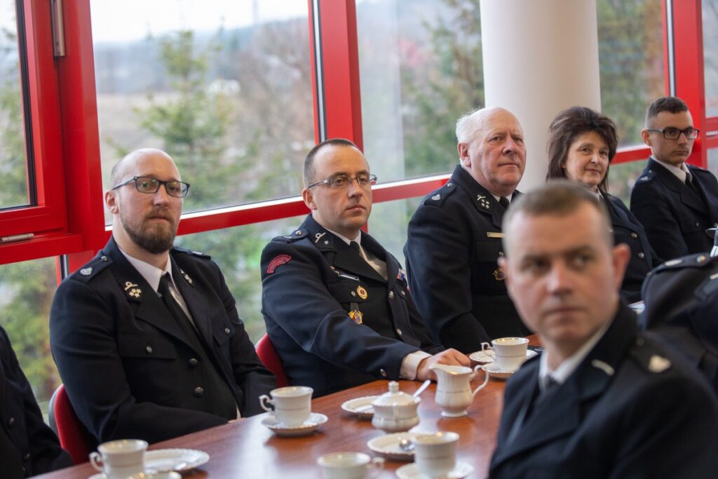 Spotkanie ze strażakami z powiatu chełmińskiego, fot. Mikołaj Kuras dla UMWKP