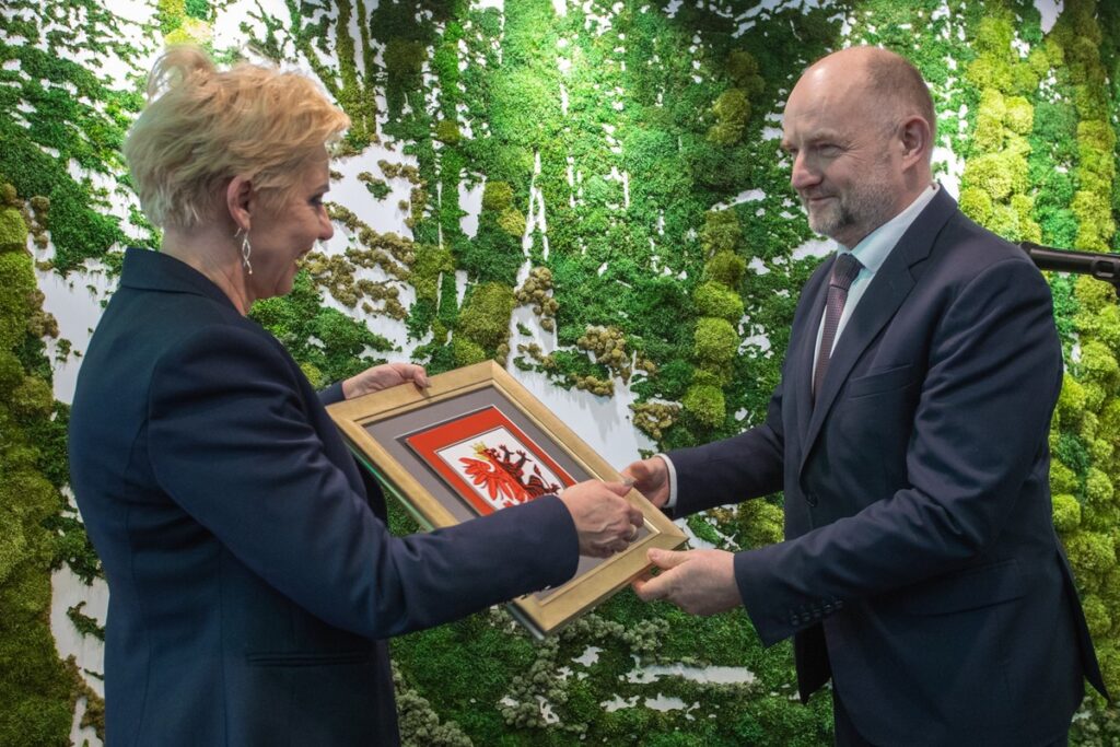 Uroczystość z okazji 15-lecia ZAZ-u w Drzonowie, fot. Mikołaj Kuras dla UMWKP