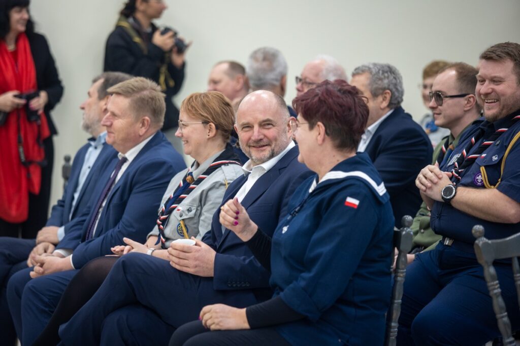 Otwarcie harcerskiego ośrodka w Białej, fot. Mikołaj Kuras dla UMWKP