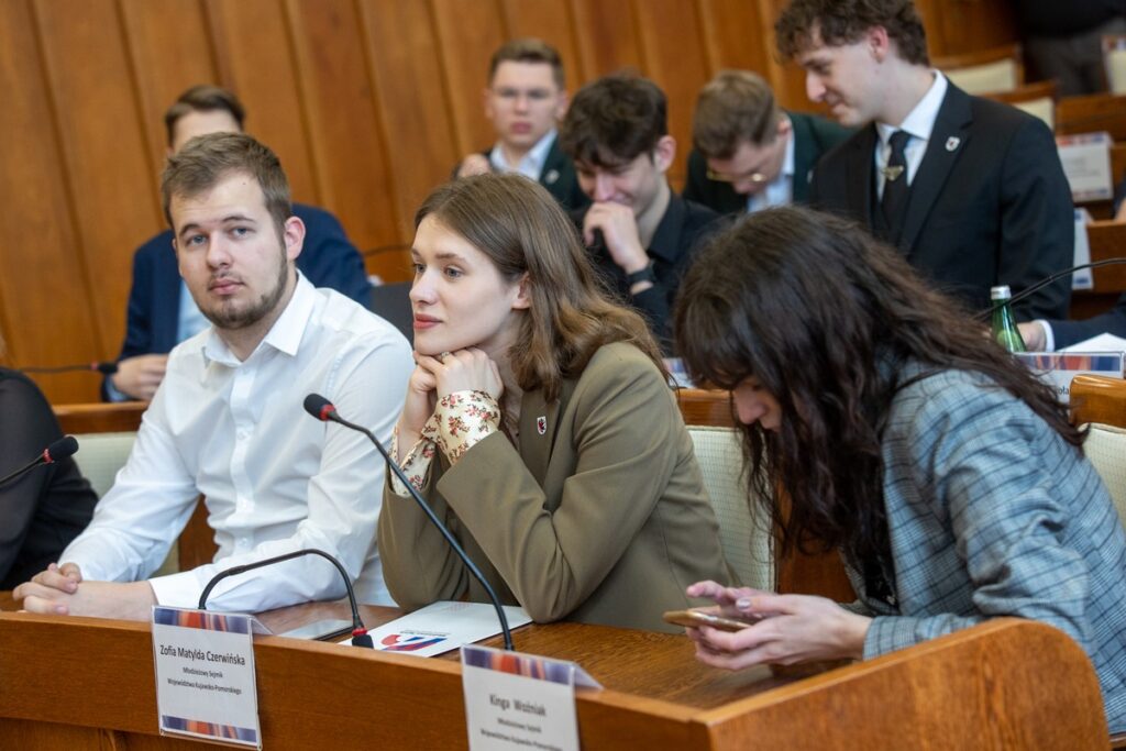 Młodzieżowy Sejmik Województwa podsumował kadencję, fot. Mikołaj Kuras dla UMWKP