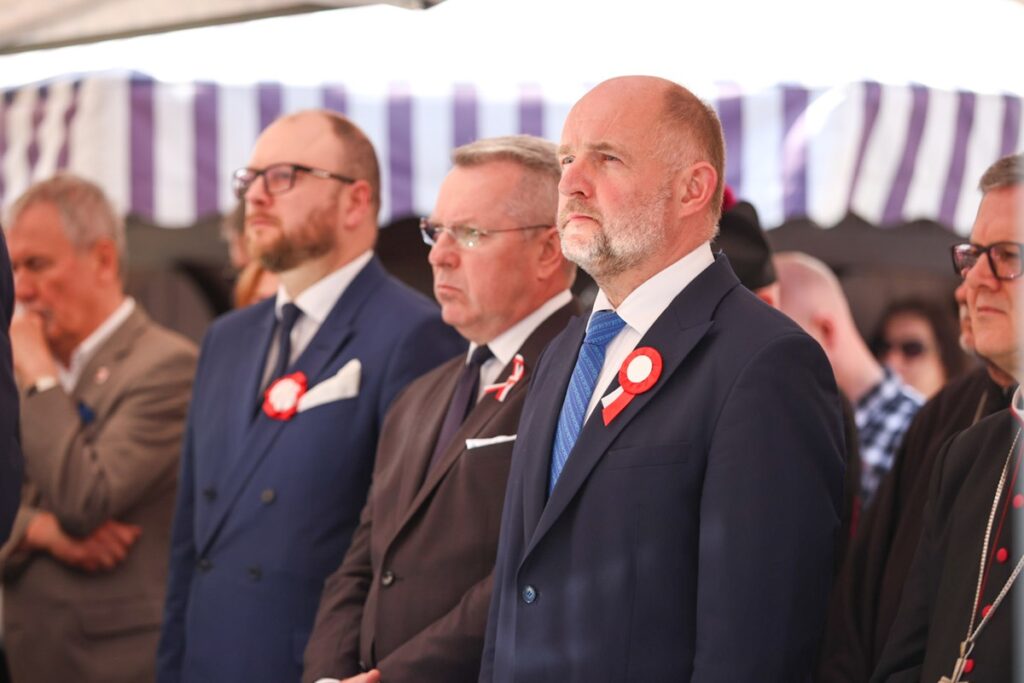 Wojewódzkie obchody Narodowego Święta Trzeciego Maja w Toruniu, fot. Szymon Zdziebło dla UMWKP