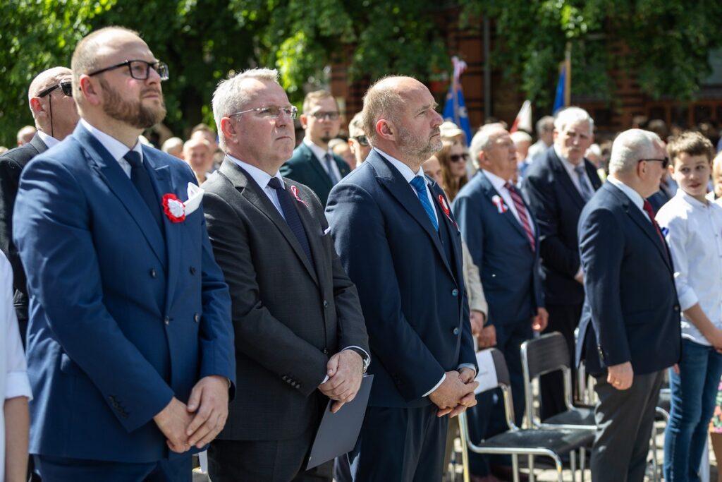 Wojewódzkie obchody Narodowego Święta Trzeciego Maja w Toruniu, fot. Szymon Zdziebło dla UMWKP