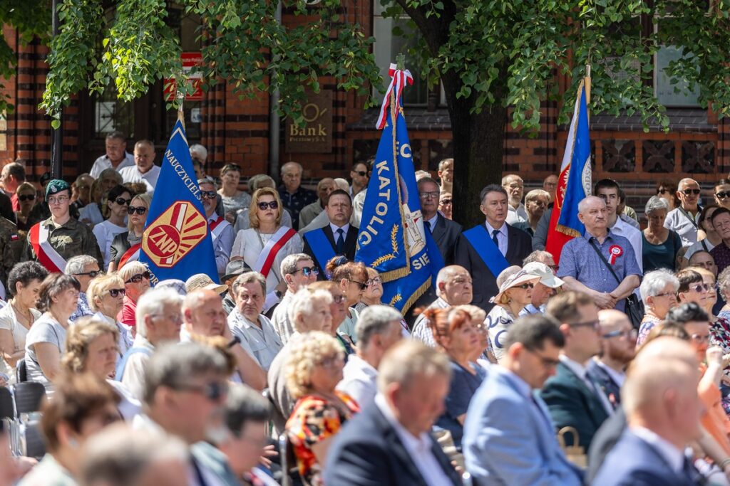 Wojewódzkie obchody Narodowego Święta Trzeciego Maja w Toruniu, fot. Szymon Zdziebło dla UMWKP