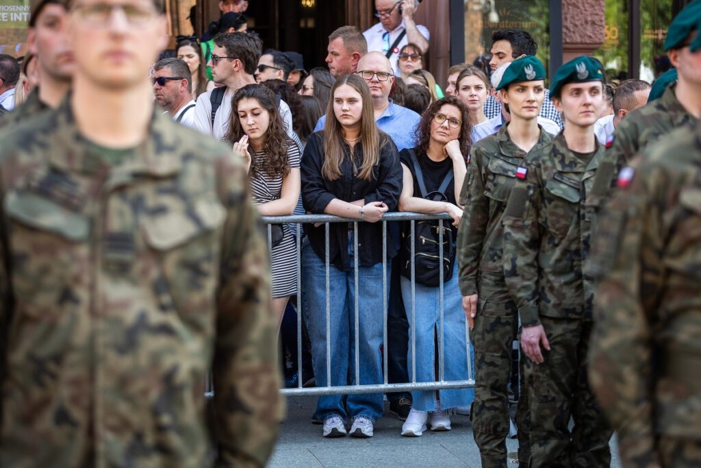 Wojewódzkie obchody Narodowego Święta Trzeciego Maja w Toruniu, fot. Szymon Zdziebło dla UMWKP