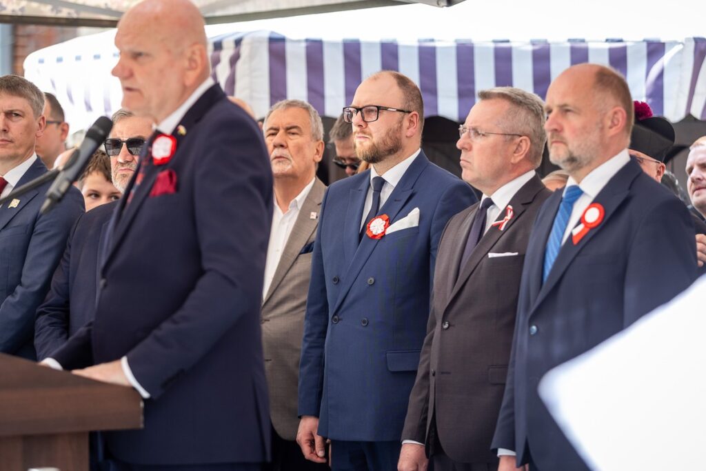 Wojewódzkie obchody Narodowego Święta Trzeciego Maja w Toruniu, fot. Szymon Zdziebło dla UMWKP