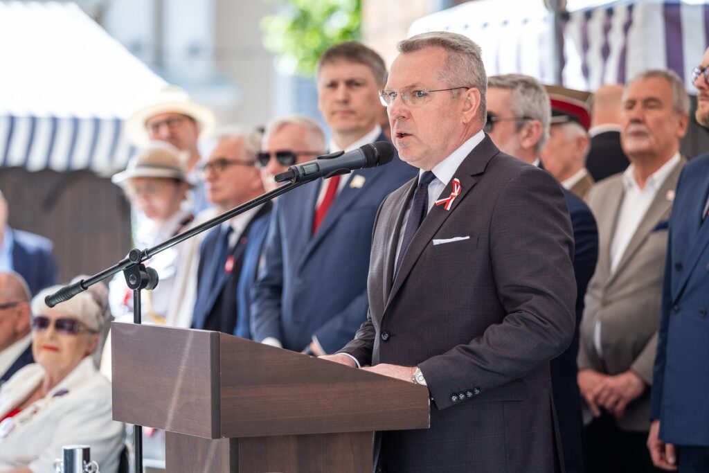 Wojewódzkie obchody Narodowego Święta Trzeciego Maja w Toruniu, fot. Szymon Zdziebło dla UMWKP