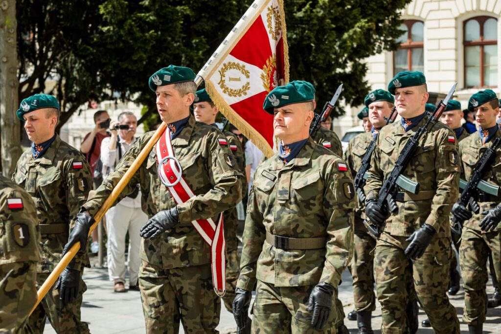 Wojewódzkie obchody Narodowego Święta Trzeciego Maja w Bydgoszczy, fot. Tomasz Czachorowski dla UMWKP