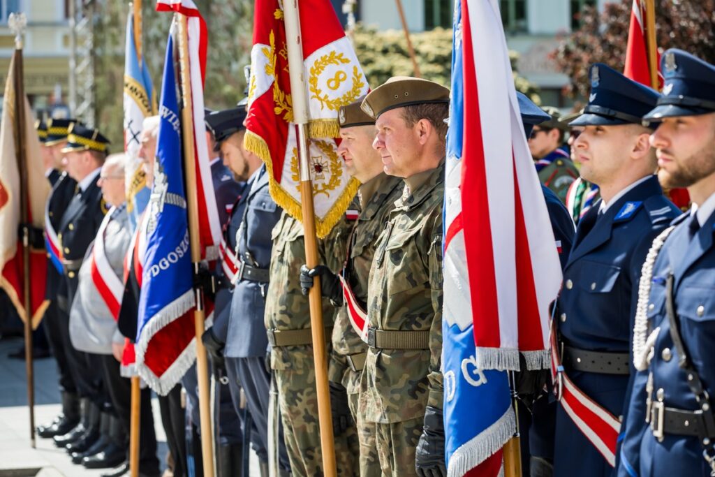 Wojewódzkie obchody Narodowego Święta Trzeciego Maja w Bydgoszczy, fot. Tomasz Czachorowski dla UMWKP