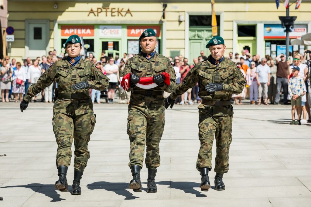 Wojewódzkie obchody Narodowego Święta Trzeciego Maja w Bydgoszczy, fot. Tomasz Czachorowski dla UMWKP