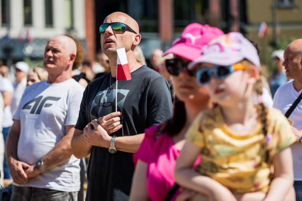 Wojewódzkie obchody Narodowego Święta Trzeciego Maja w Bydgoszczy, fot. Tomasz Czachorowski dla UMWKP