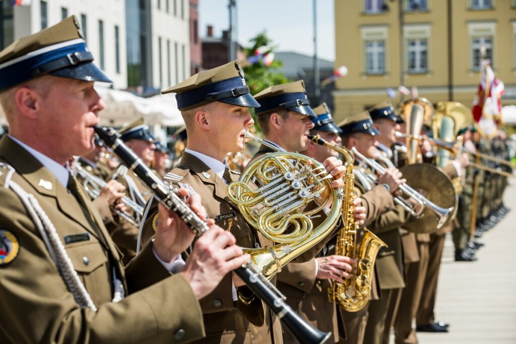 Wojewódzkie obchody Narodowego Święta Trzeciego Maja w Bydgoszczy, fot. Tomasz Czachorowski dla UMWKP