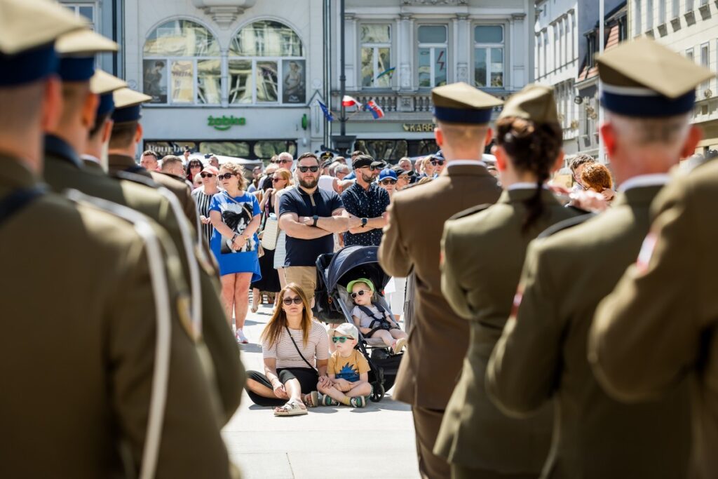 Wojewódzkie obchody Narodowego Święta Trzeciego Maja w Bydgoszczy, fot. Tomasz Czachorowski dla UMWKP