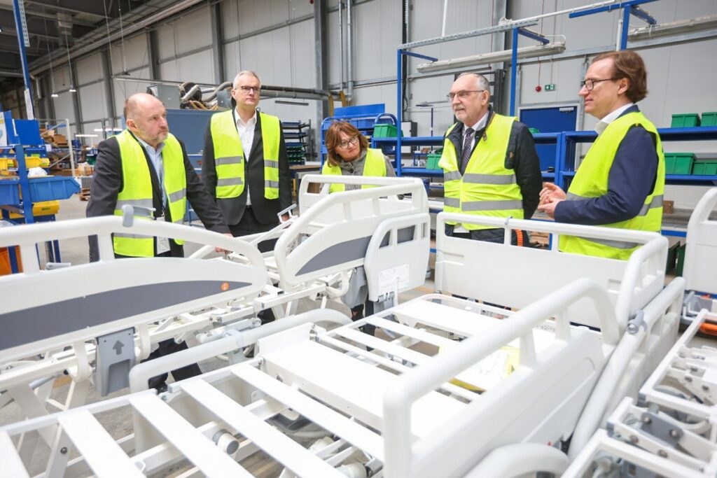 Wizyta w zakładzie produkcyjnym Grupy Stegelmeyer, fot. Szymon Zdziebło dla UMWKP