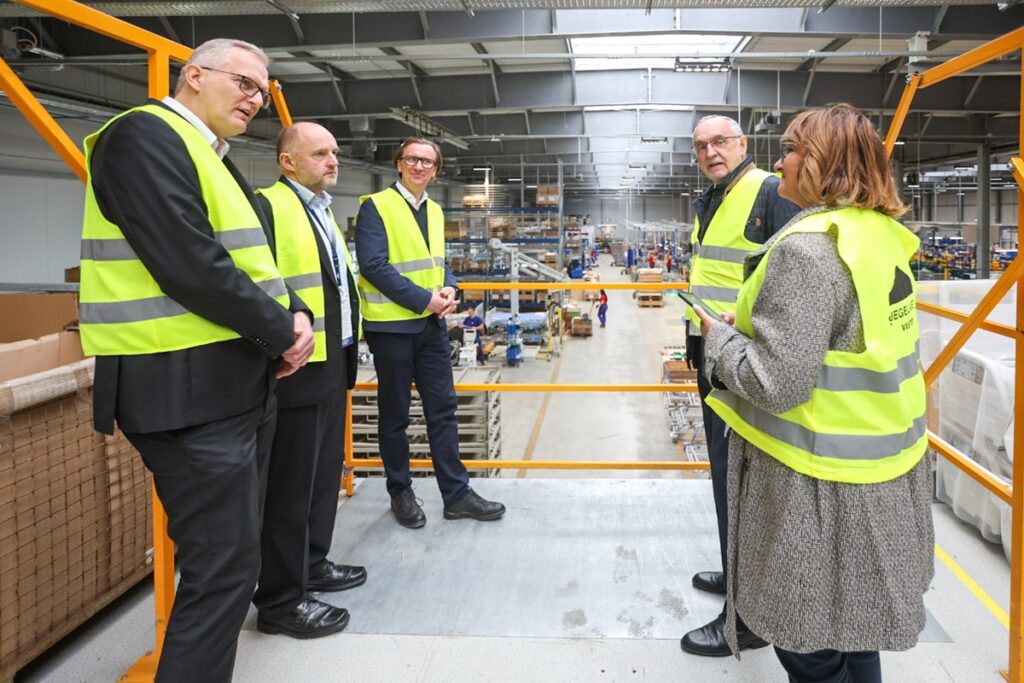 Wizyta w zakładzie produkcyjnym Grupy Stegelmeyer, fot. Szymon Zdziebło dla UMWKP