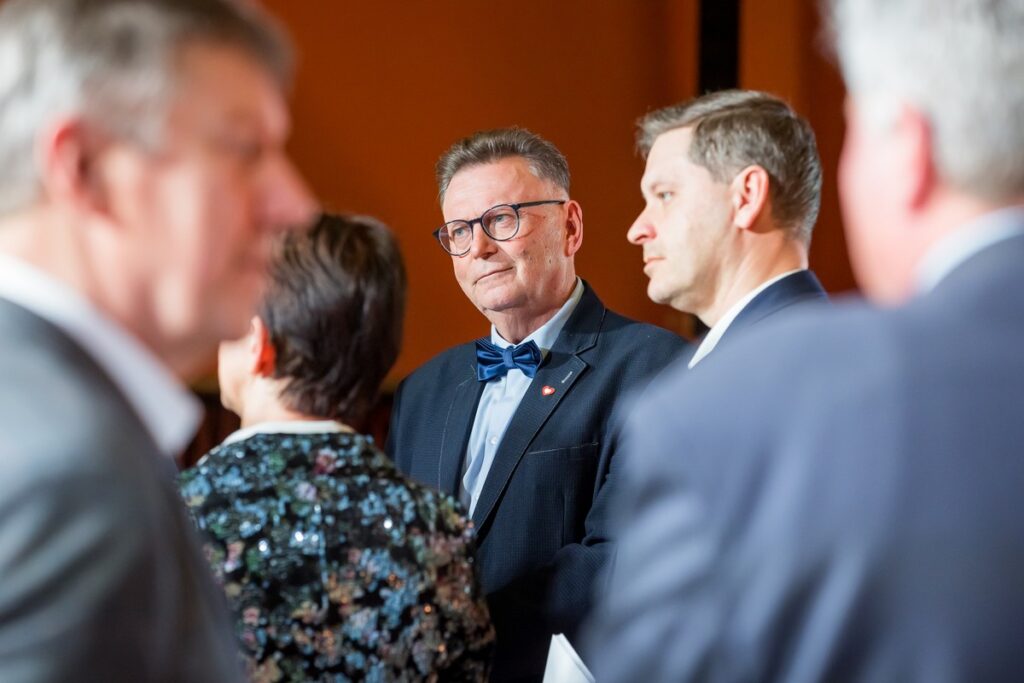 Ceremonia podpisania umowy z inżynierem kontraktu rozbudowy Filharmonii Pomorskiej, fot. Tomasz Czachorowski dla UMWKP