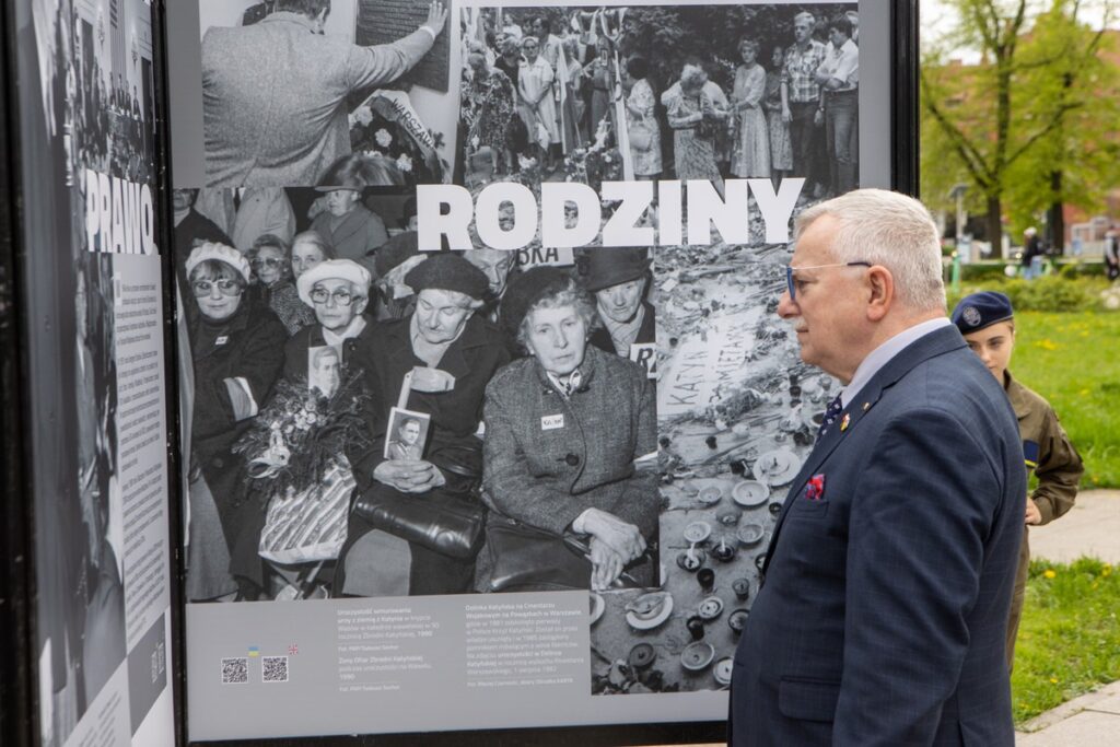 Dzień Pamięci Ofiar Zbrodni Katyńskiej, obchody w Toruniu, fot. Mikołaj Kuras dla UMWKP