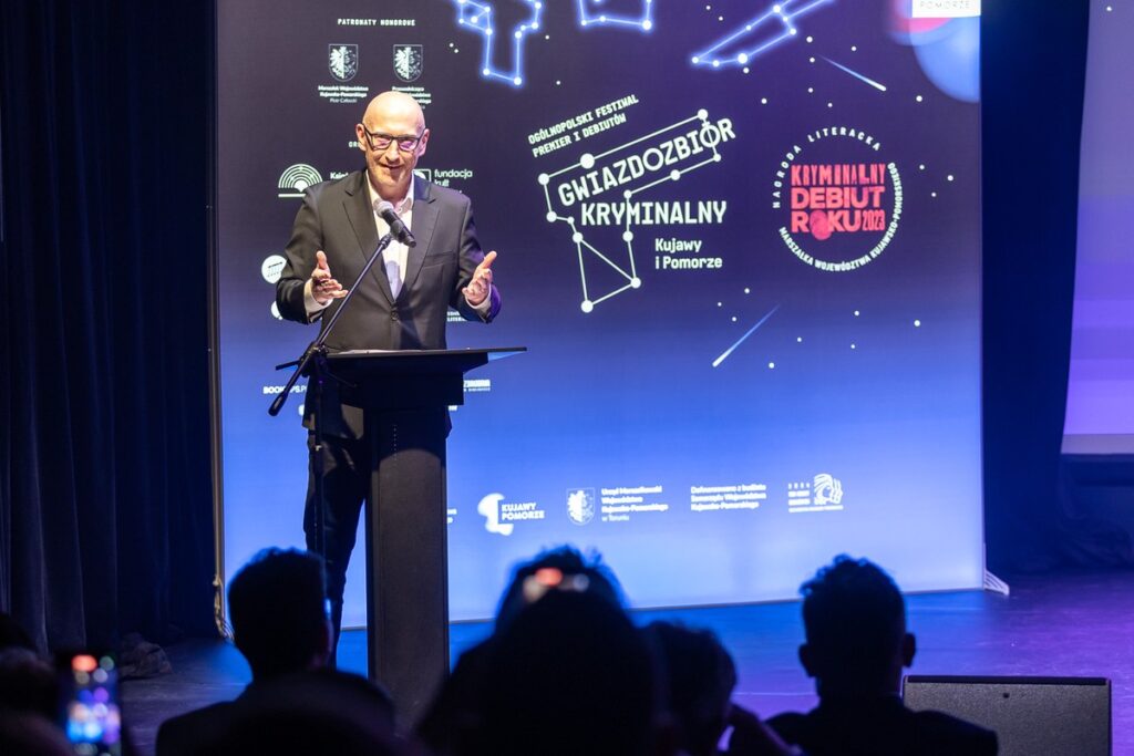Kryminalny Debiut Roku 2023 fot. Szymon Zdziebło/tarantoga.pl dla UMWKP