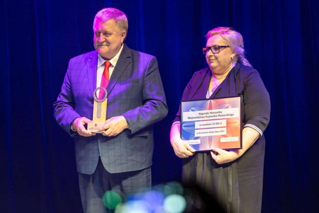 Kryminalny Debiut Roku 2023 fot. Szymon Zdziebło/tarantoga.pl dla UMWKP