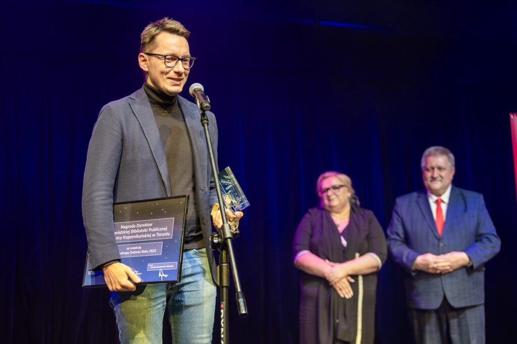 Kryminalny Debiut Roku 2023 fot. Szymon Zdziebło/tarantoga.pl dla UMWKP