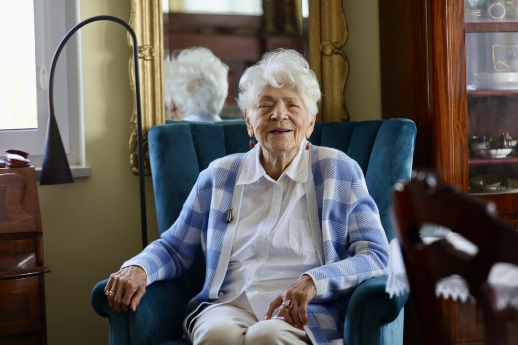 103. urodziny Urszuli Tauer, fot. Andrzej Goiński dla UMWKP