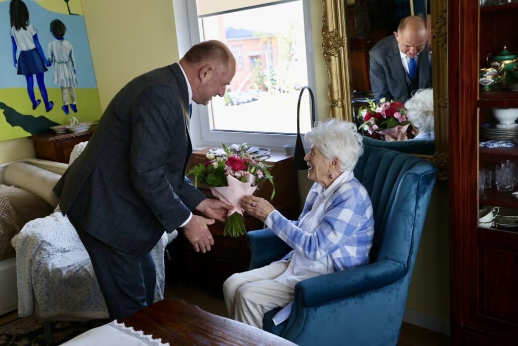 103. urodziny Urszuli Tauer, fot. Andrzej Goiński dla UMWKP