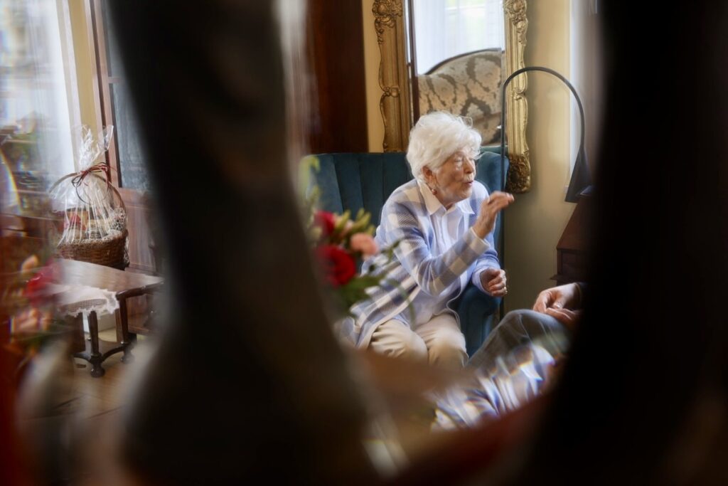 103. urodziny Urszuli Tauer, fot. Andrzej Goiński dla UMWKP