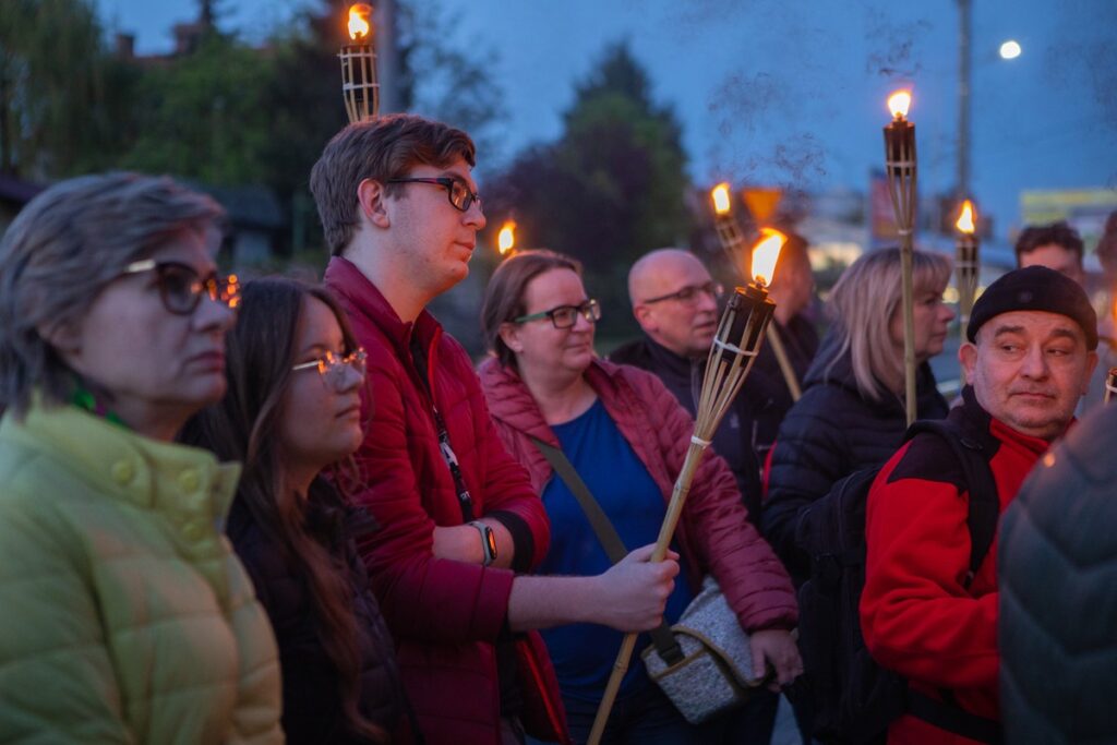 Miasto Króla Łokietka - zobacz w blasku pochodni, fot. Mikołaj Kuras dla UMWKP