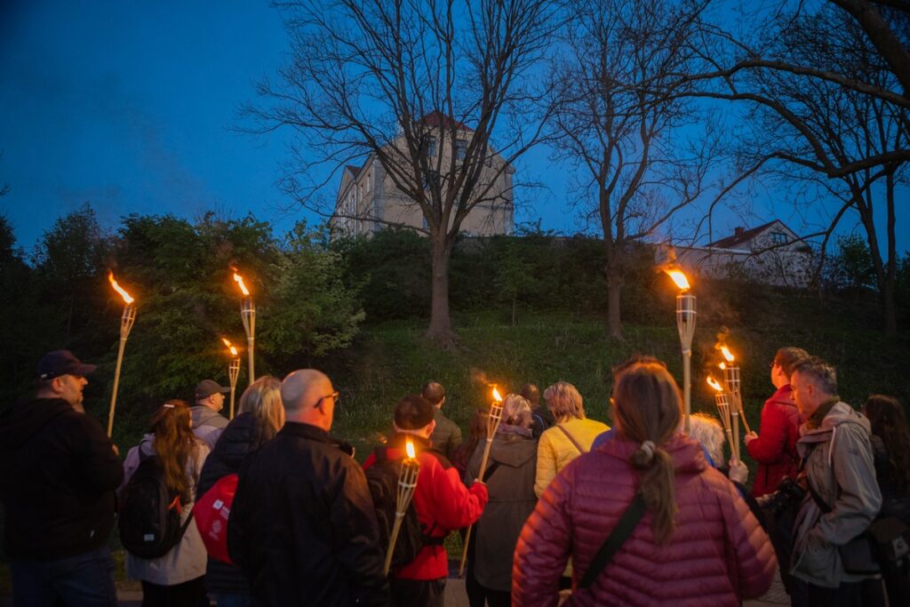 Miasto Króla Łokietka - zobacz w blasku pochodni, fot. Mikołaj Kuras dla UMWKP