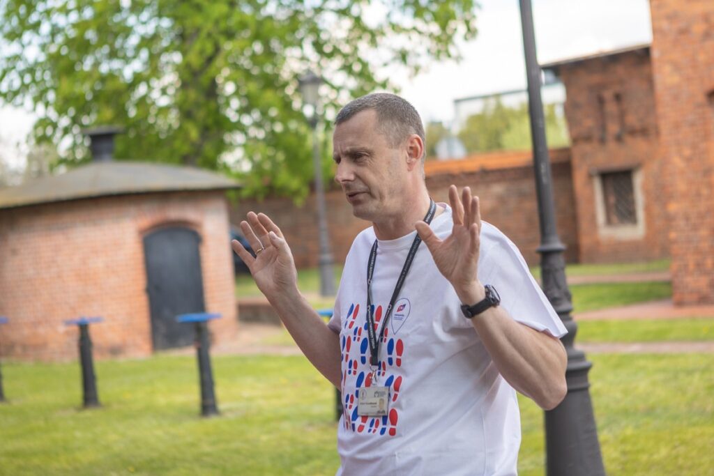 Toruń, Zwiedzanie Stacji Pomp „Stare Bielany” wraz z „Wystawą techniki wodociągowej i kanalizacyjnej”, fot. Mikołaj Kuras dla UMWKP