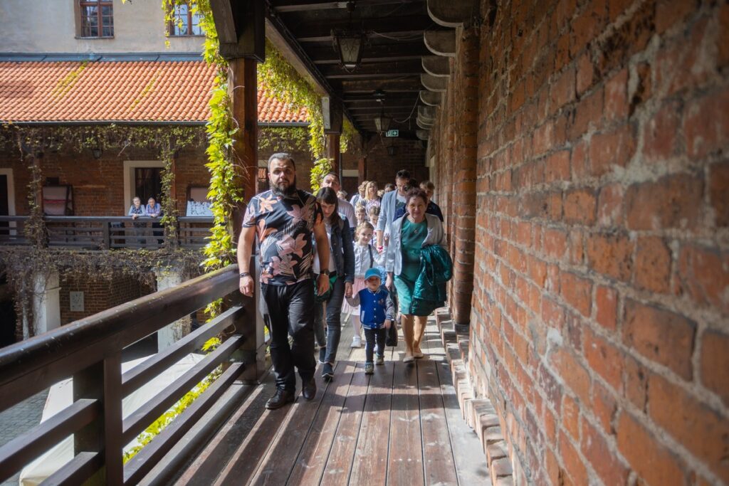 Z wizytą na Zamku Golubskim, fot. Mikołaj Kuras dla UMWKP