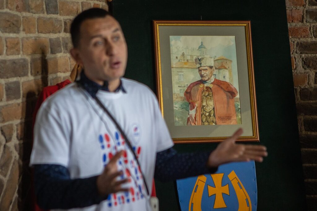 Z wizytą na Zamku Golubskim, fot. Mikołaj Kuras dla UMWKP